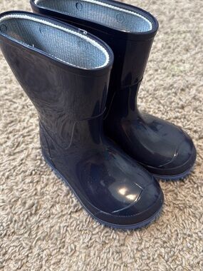 Toddler Navy Waterproof Rain Boots